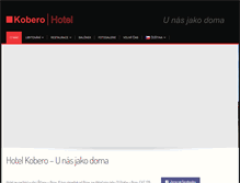 Tablet Screenshot of kobero.cz